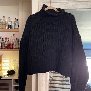 H&M medium knitted crop sweater